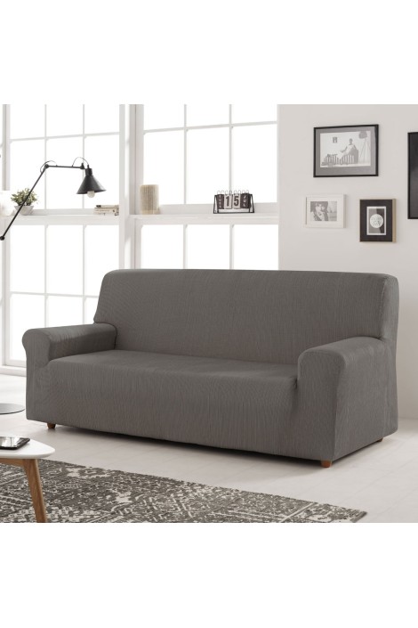 Funda sofá elástica Berta gris