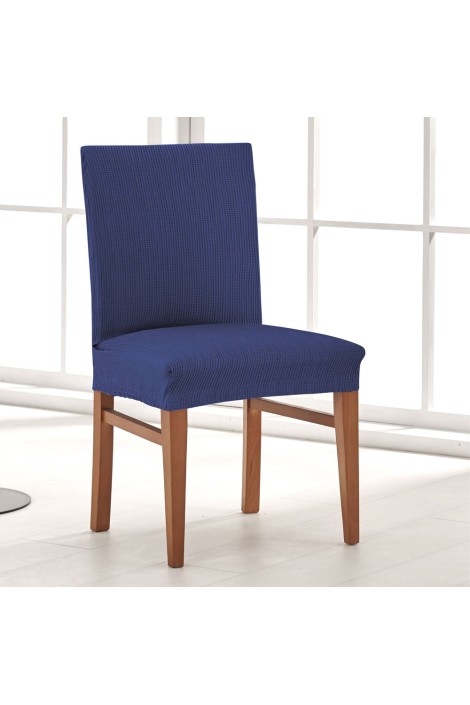 Fundas silla con respaldo Berta azul