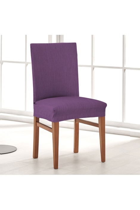 Fundas silla con respaldo Berta violeta