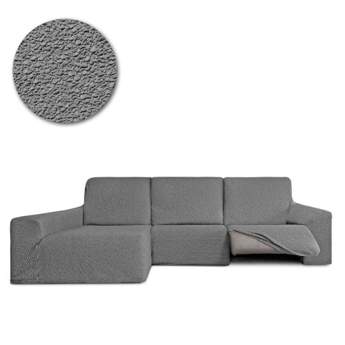 Funda Sofá Chaise Longue Relax Roc Largo gris