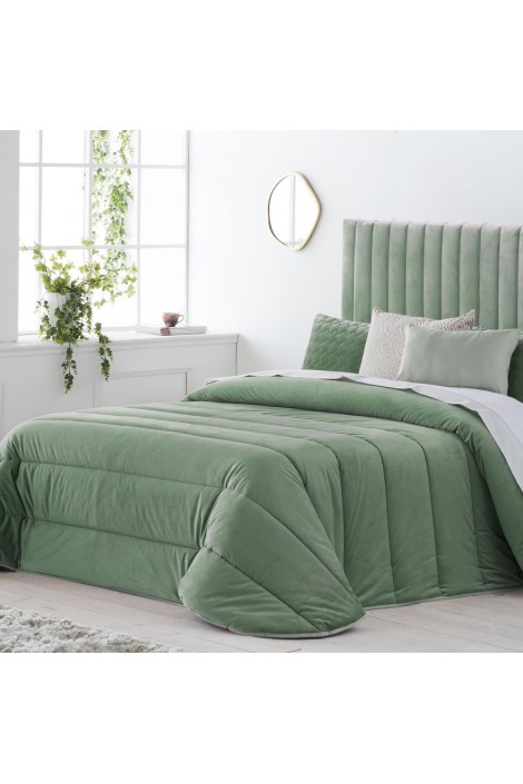 Comforter Terciopelo Smart Verde