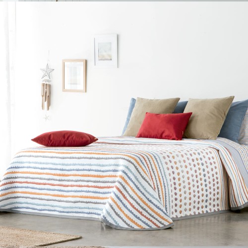 Colcha Capa Bain rosa