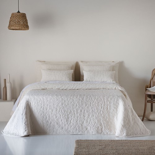 Colcha Verano de tejido Jacquard Claira lino