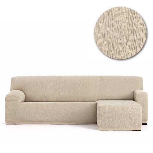 Funda sofá chaise longue Ajustable Troya corto derecha