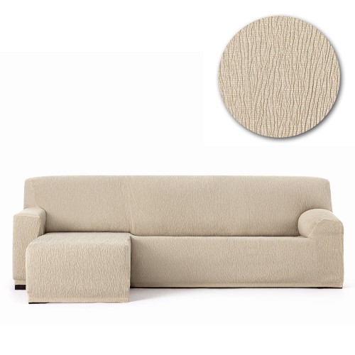 Funda sofá chaise longue Ajustable Troya corto derecha