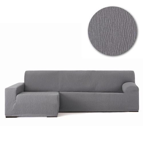Funda sofá chaise longue Ajustable Troya Largo