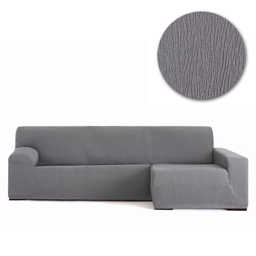 Funda sofá chaise longue Ajustable Troya Largo